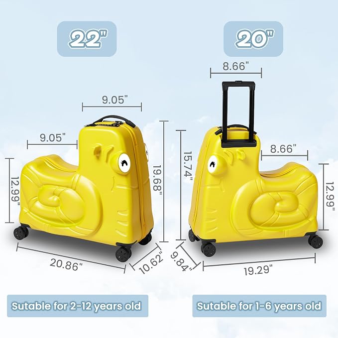 Kids Luggage, Kids Ride-on Luggage - Image 4