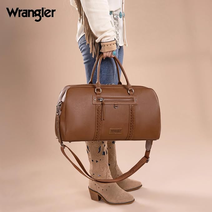 Wrangler Travel Duffel Bag Large Weekender Bag - Image 2