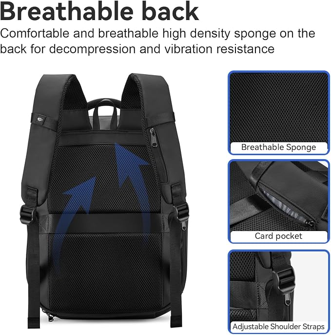 SOKOK Carry On Travel Backpack Waterproof Business Backpack - Image 5