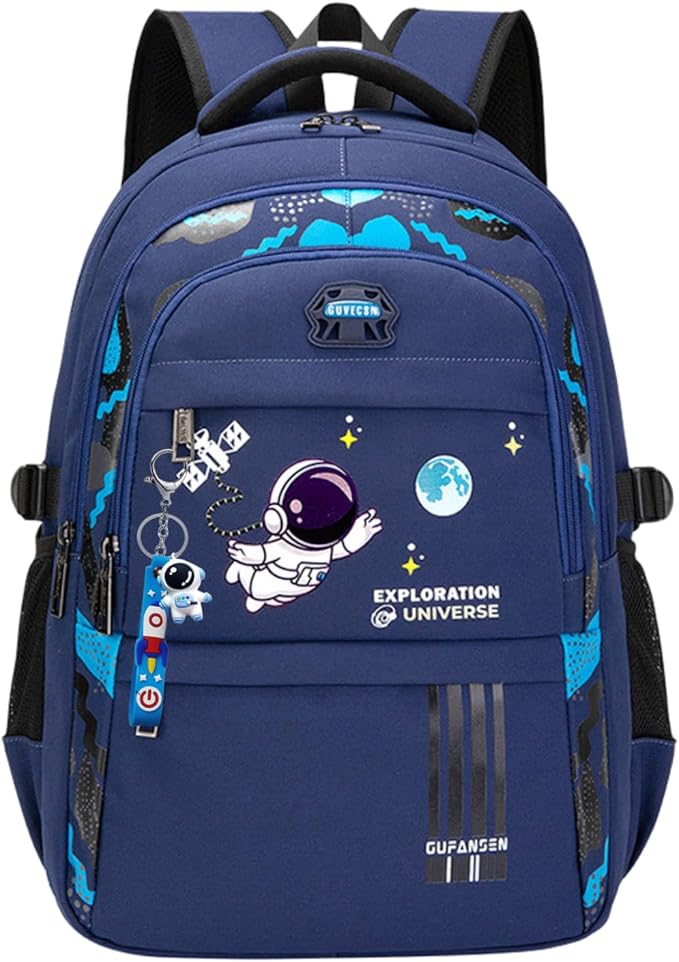 MITOWERMI Astronaut Backpack for Boys School Bags Space Kids Backpack for by MITOWERMI