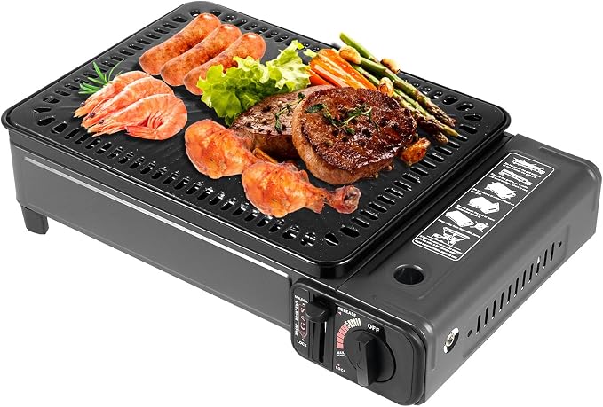 Dual Fuel Camping Stove | Windproof Portable Gas Stove by FAIRYPAGODA