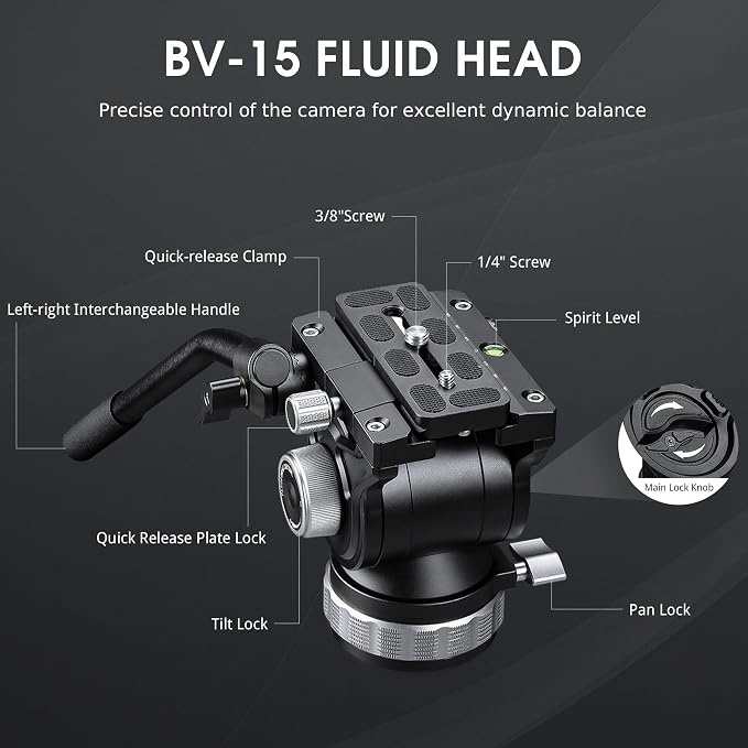 Heavy Duty Carbon Fiber Tripod - Image 3