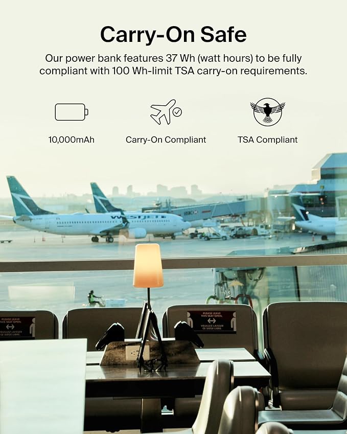 Belkin Portable Charger, Power Bank 10000 mAh - 20W Fast Charge USB-C Power - Image 2