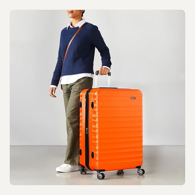 Amazon Basics 30" Hardside Large Checked Luggage, Hardshell Suitcase - Image 3