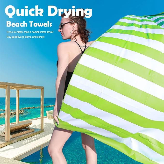 Your Choice Microfiber Quick Dry Sand-Free Beach Towel - Image 3