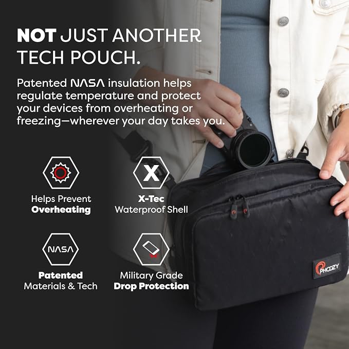 PHOOZY Premium Tech Bag & Cable Organizer Bag - Image 2