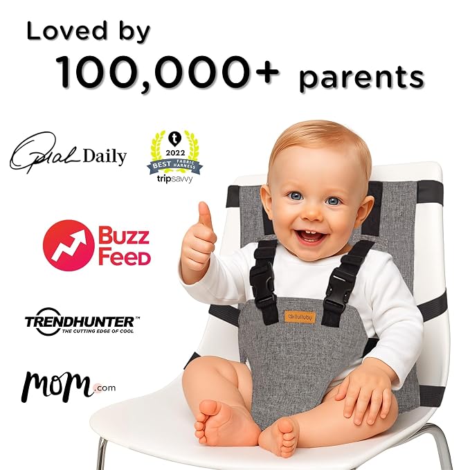 liuliuby Compact Travel High Chair | Portable High Chair - Image 7