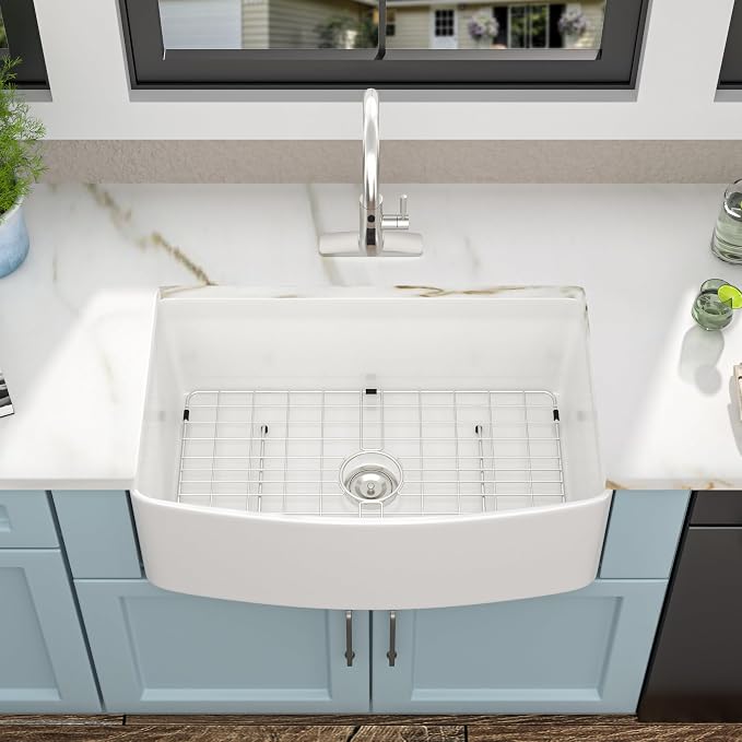 33x19 Farmhouse Kitchen Sink - Image 4
