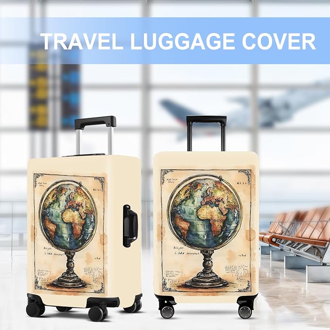 Luggage Cover Washable Suitcase Protector Anti-scratch Suitcase cover Fits - Image 5