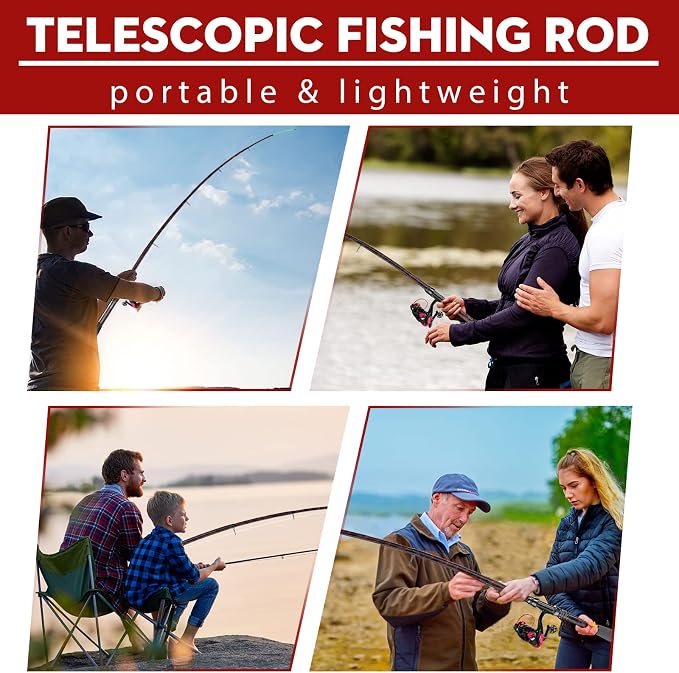 Fishing Rod and Reel Combos, Unique Design - Image 8