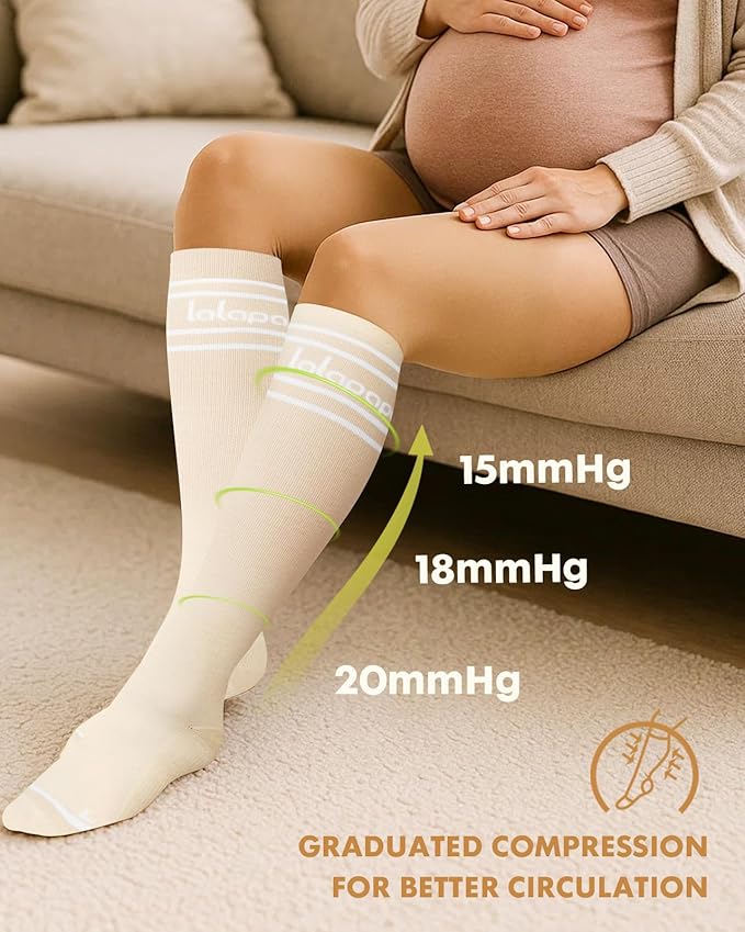 Thick Soft Cotton Compression Socks - Image 4