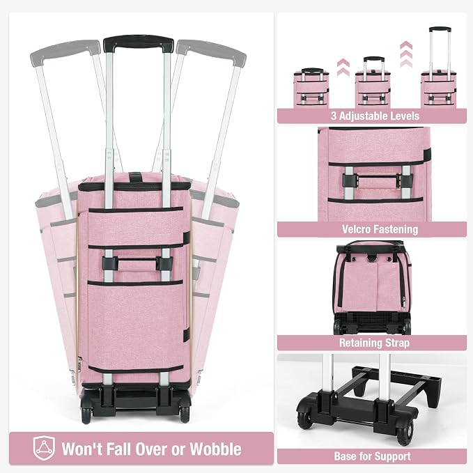 Garment Bags with Wheels, Garment Convertible Weekender Bags, Large Garment Bags - Image 5