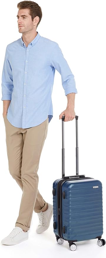 Amazon Basics 21-inch Carry On Luggage, Suitcase - Image 4