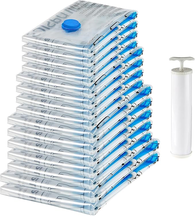 Amazon Basics Vacuum Compression Space Saving Storage Bags by AmazonBasics