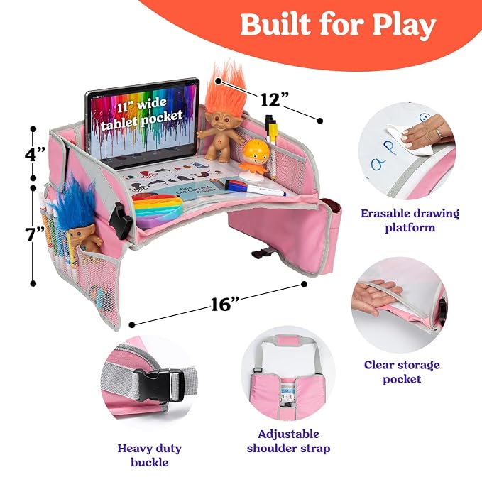 PILLANI Kids Travel Tray for Car - Image 2