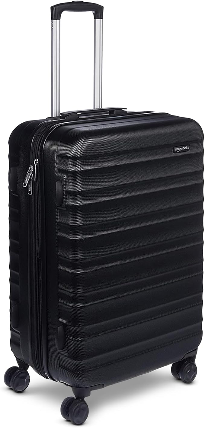 Amazon Basics 26" Hardside Medium Checked Luggage, Hardshell Suitcase by AmazonBasics