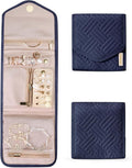 BAGSMART Travel Jewelry Organizer Case Foldable Jewelry Roll by BAGSMART