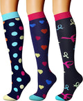 CHARMKING Compression Socks for Women & Men Circulation 15-20 mmHg is Best by CHARMKING