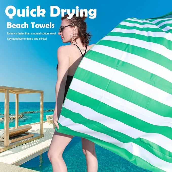 Your Choice Microfiber Quick Dry Sand-Free Beach Towel - Image 3