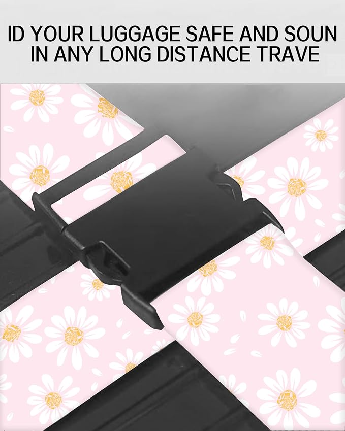 Luggage Straps for Suitcases, Adjustable Travel Belt, Durable Wide Luggage Strap - Image 4