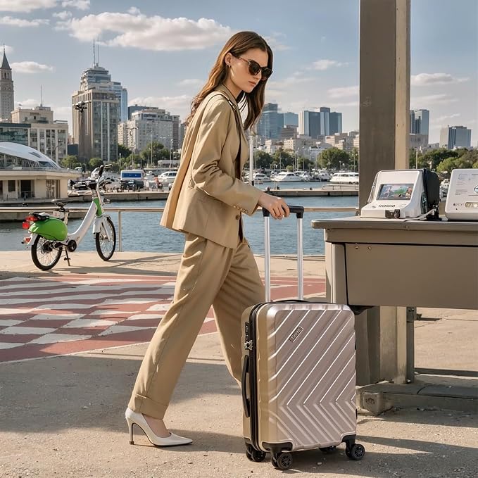 Luggage Sets 3 Piece, Suitcases - Image 2