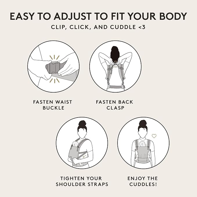 Baby Tula Cotton Free-to-Grow Baby Carrier - Image 4