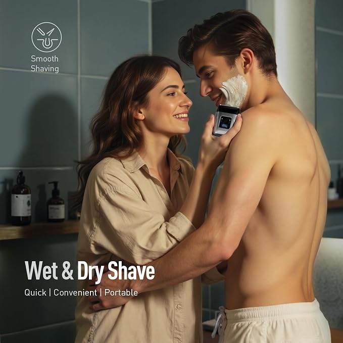 Professional Foil Shaver for Men: Cordless Electric Razor - Image 8