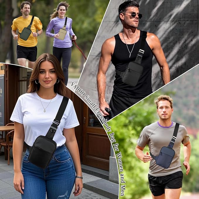 VADOO Mini Sling Bag, Small Crossbody Bag - Image 5