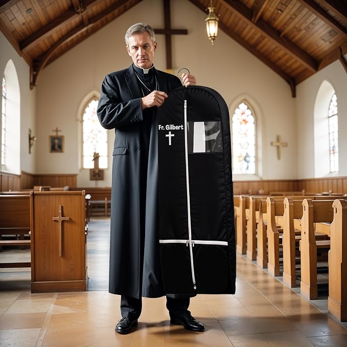 Personalized Garment bag for Hanging Clothes - Image 8