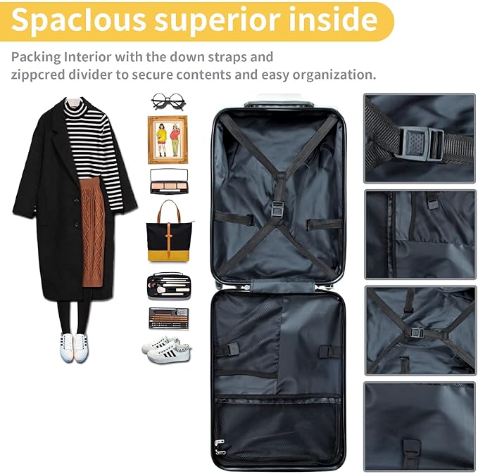 LemoHome Expandable Luggage - Image 4