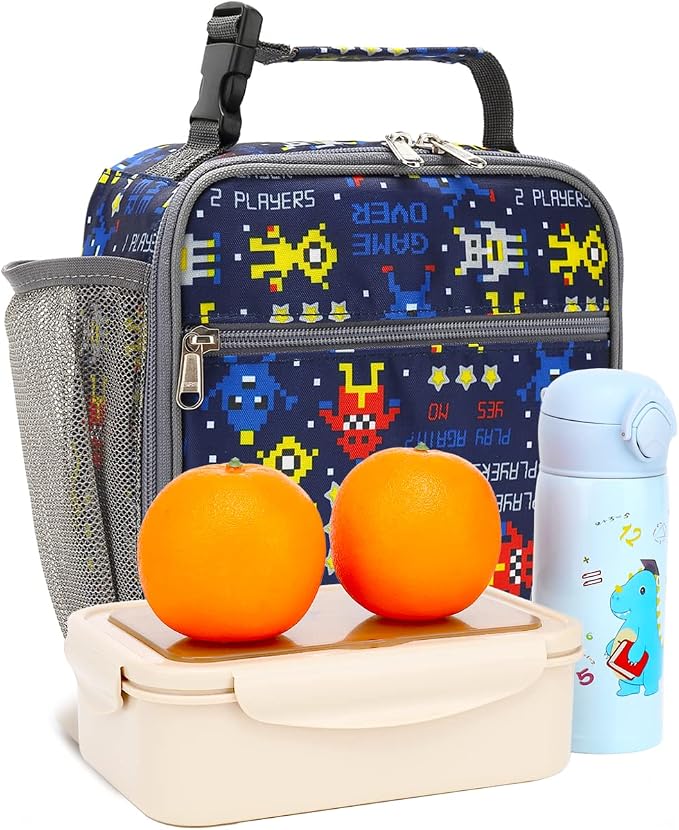 FlowFly Kids Lunch box Insulated Soft Bag Mini Cooler Back to School Thermal - Image 6