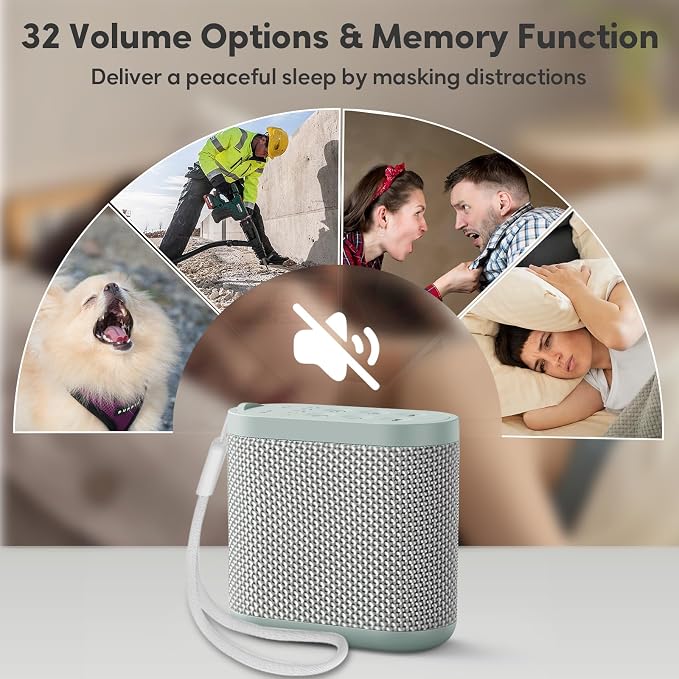 Portable White Noise Machine for Sleeping, Travel & Hotel - Image 8