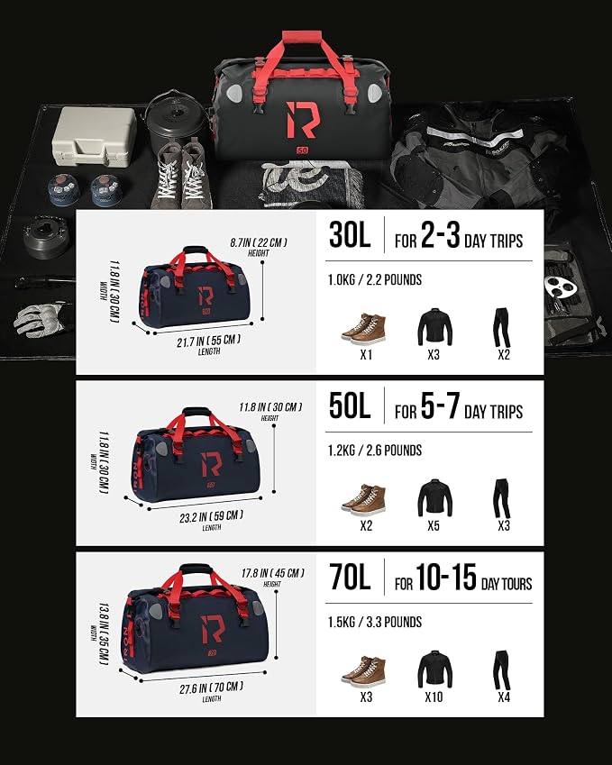 IRON JIA'S Motorcycle Dry Bag - Image 5