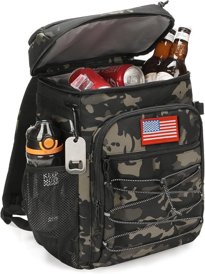 Tactical Backpack Cooler, 25L Cooler Backpack Insulated Leak-Proof, Heavy Duty by ATRIPACK