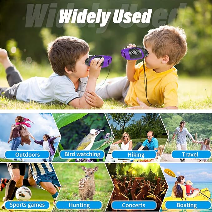 3-8 Years Old Girl Easter Gifts, VNVDFLM Compact Binoculars - Image 4
