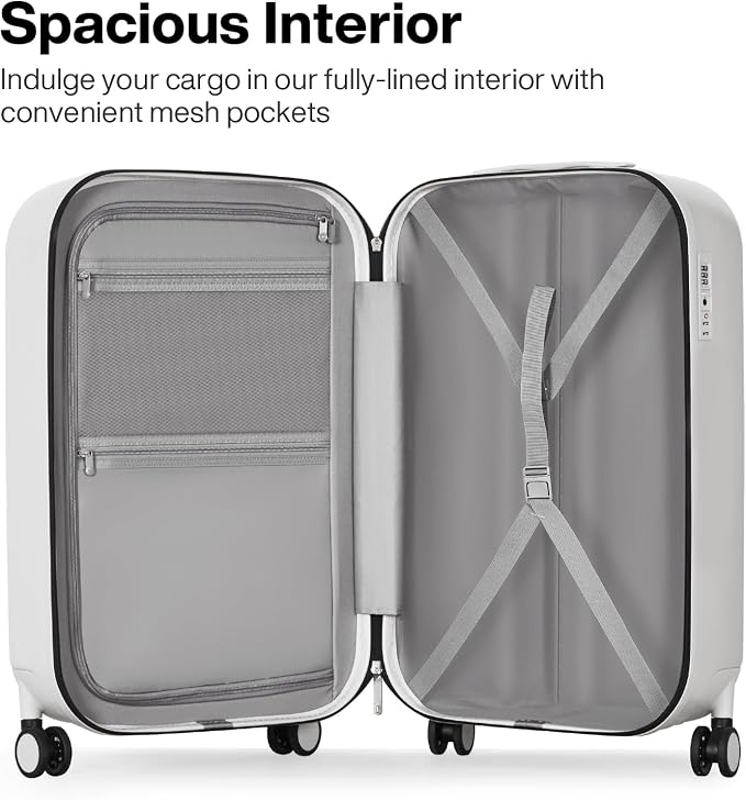 mixi 20 Inch Carry On Luggage PC Hardside Suitcases - Image 3