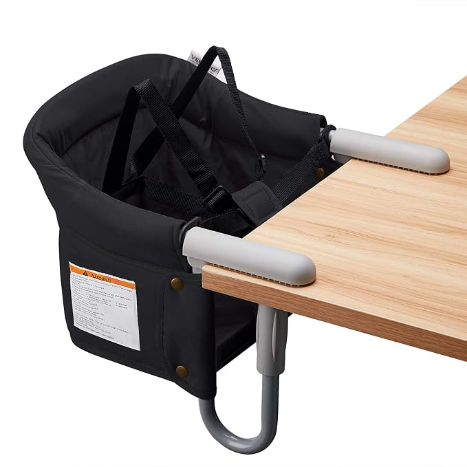 Hook On Chair, VEEYOO Clip On High Chair Folding Fast Table Chair by VEEYOO