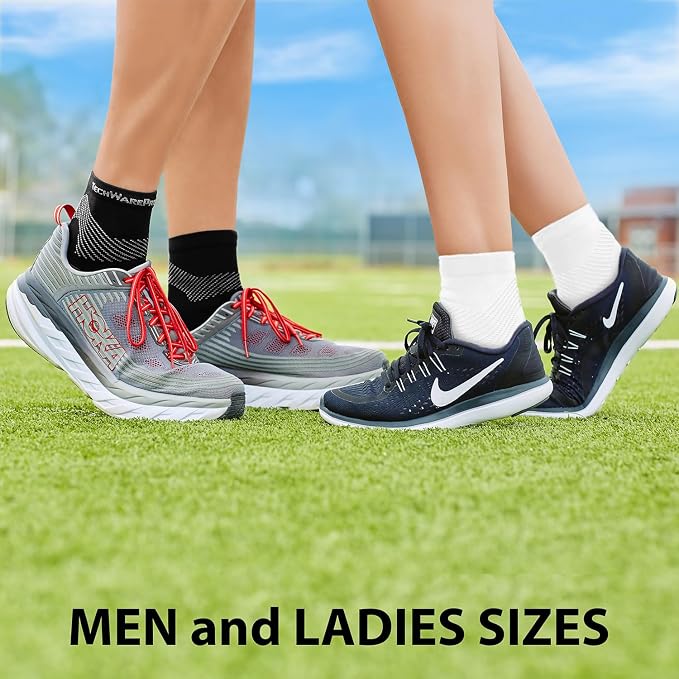 TechWare Pro Plantar Fasciitis Socks – Cushion Ankle Compression Socks Women & - Image 4