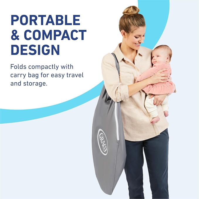 Graco Pack ’n Play Travel Dome LX Playard – Raised Portable Bassinet, UV‑50 - Image 5
