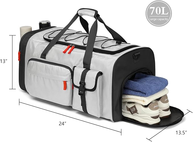 Lyweem Large Duffle Bag Backpack - Image 6