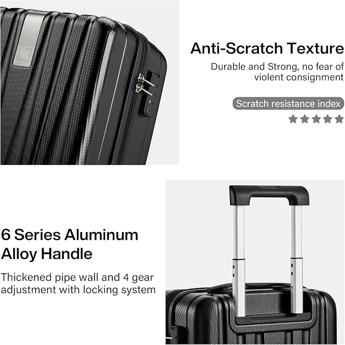Hanke 16 Inch Underseat Carry on Suitcases - Image 5