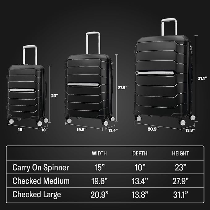 Samsonite Freeform 24-Inch Medium Luggage - Image 8