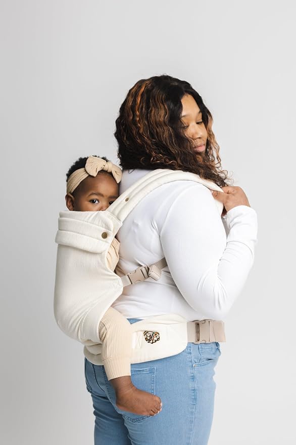 Mabē Monarch Ergonomic Baby Carrier – Premium Cotton Soft Structured Newborn to - Image 6