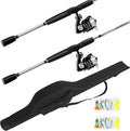 2-Piece Fishing Rod and Spinning Reel Combos by RHINR