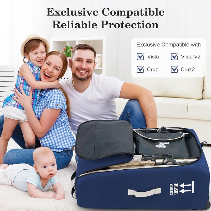 Stroller Bag for Airplane, Stroller Travel Bag Compatible - Image 2