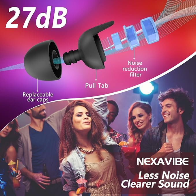 High Fidelity Concert Ear Plugs - Image 2