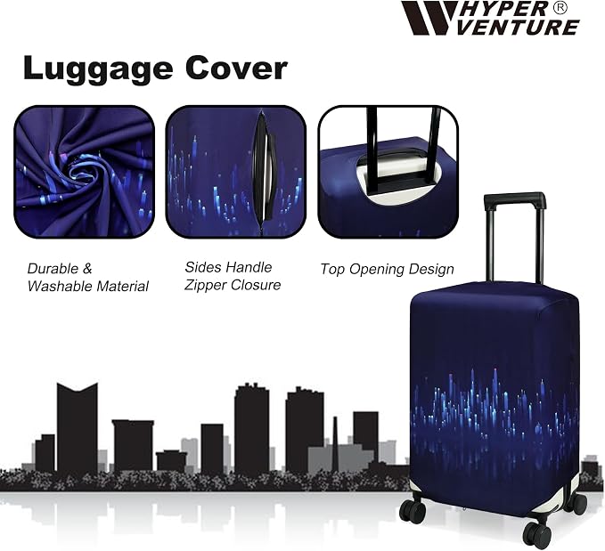 HYPER VENTURE Washable Luggage Cover - Image 2