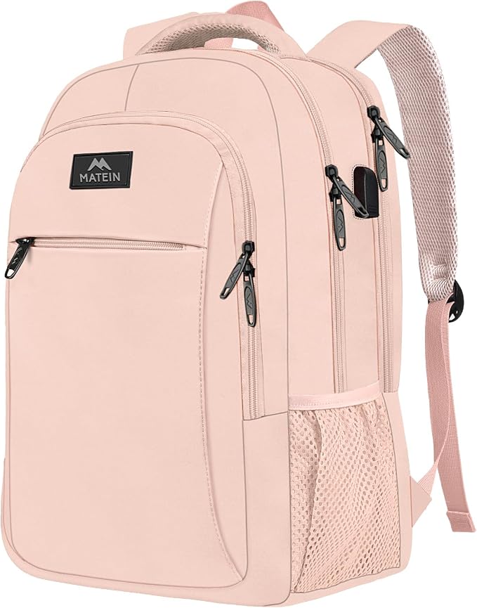 MATEIN 15.6 inch Laptop Backpack, Cute Slim Computer Travel Backpack - Image 9