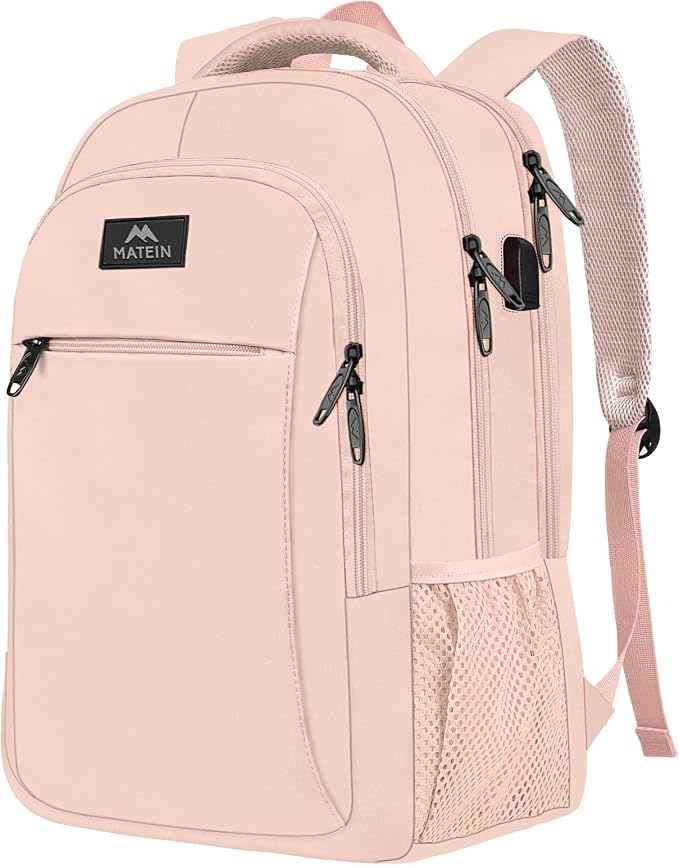 MATEIN 15.6 inch Laptop Backpack, Cute Slim Computer Travel Backpack by MATEIN