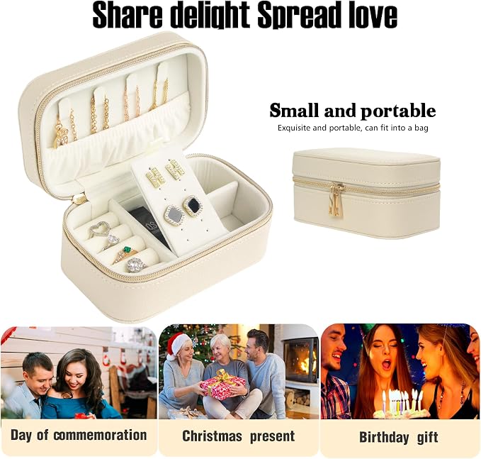 Travel Jewelry Case Bulk Of 4 For Women Weekend Trips - Image 9